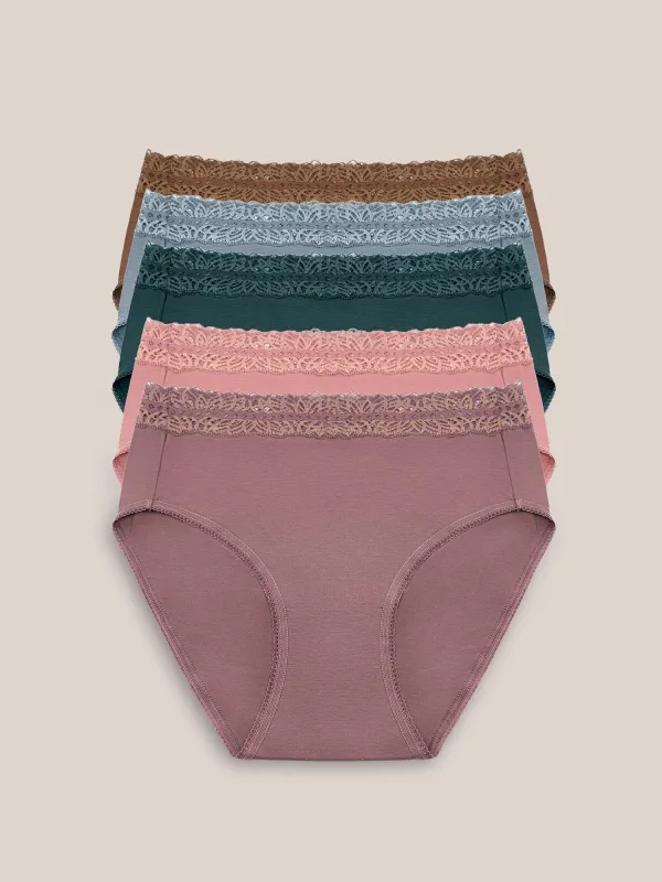 High-Waisted Postpartum Underwear Pack | Dusty Hues made by Kindred Bravely
