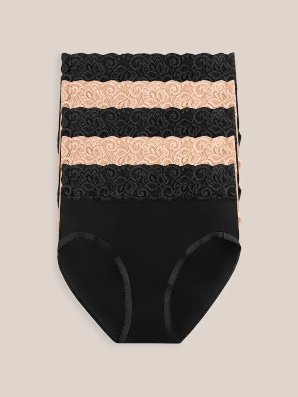 High-Waisted Postpartum Underwear Pack | Assorted Neutrals made by Kindred Bravely