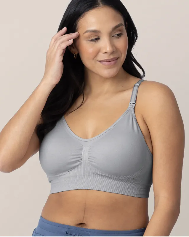 Simply Sublime® Nursing Bra | Grey made by Kindred Bravely