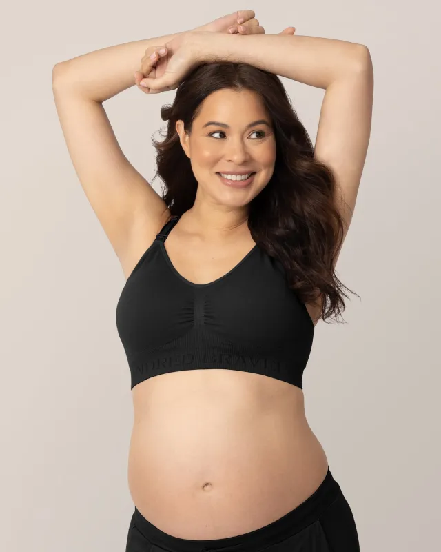 Simply Sublime® Nursing Bra | Black made by Kindred Bravely