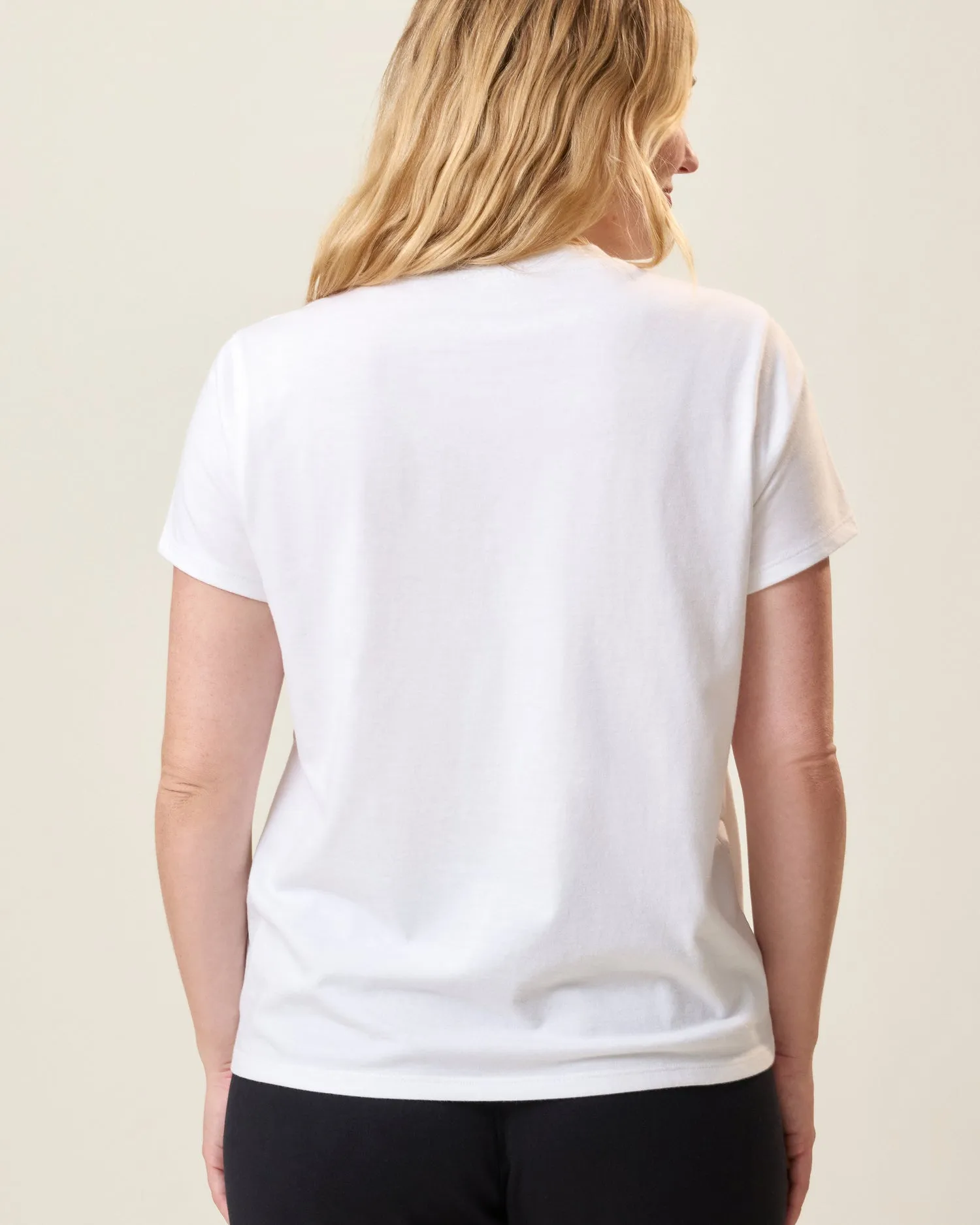 Classic Cotton Nursing T-shirt | White sold by Storq product image thumbnail 5