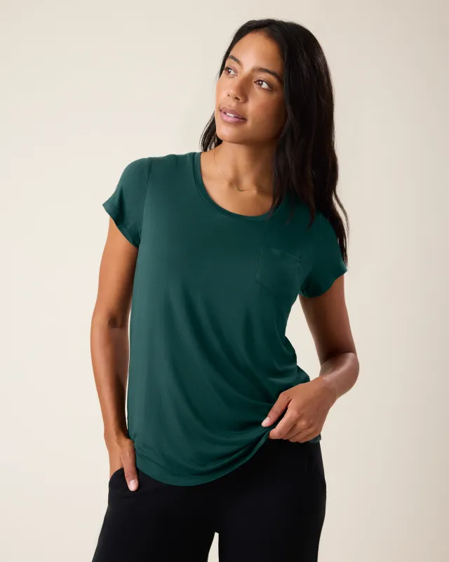 Everyday Maternity & Nursing T-shirt | Evergreen made by Kindred Bravely
