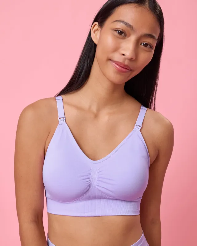Simply Sublime® Nursing Bra | Lavender made by Kindred Bravely