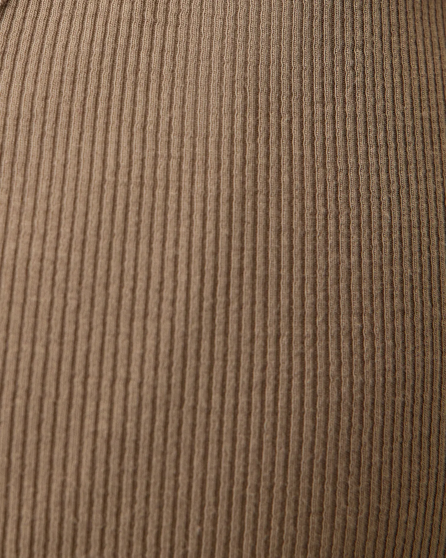 Ribbed Bamboo Scoop Neck Nursing Tank | Taupe sold by Storq product image thumbnail 5