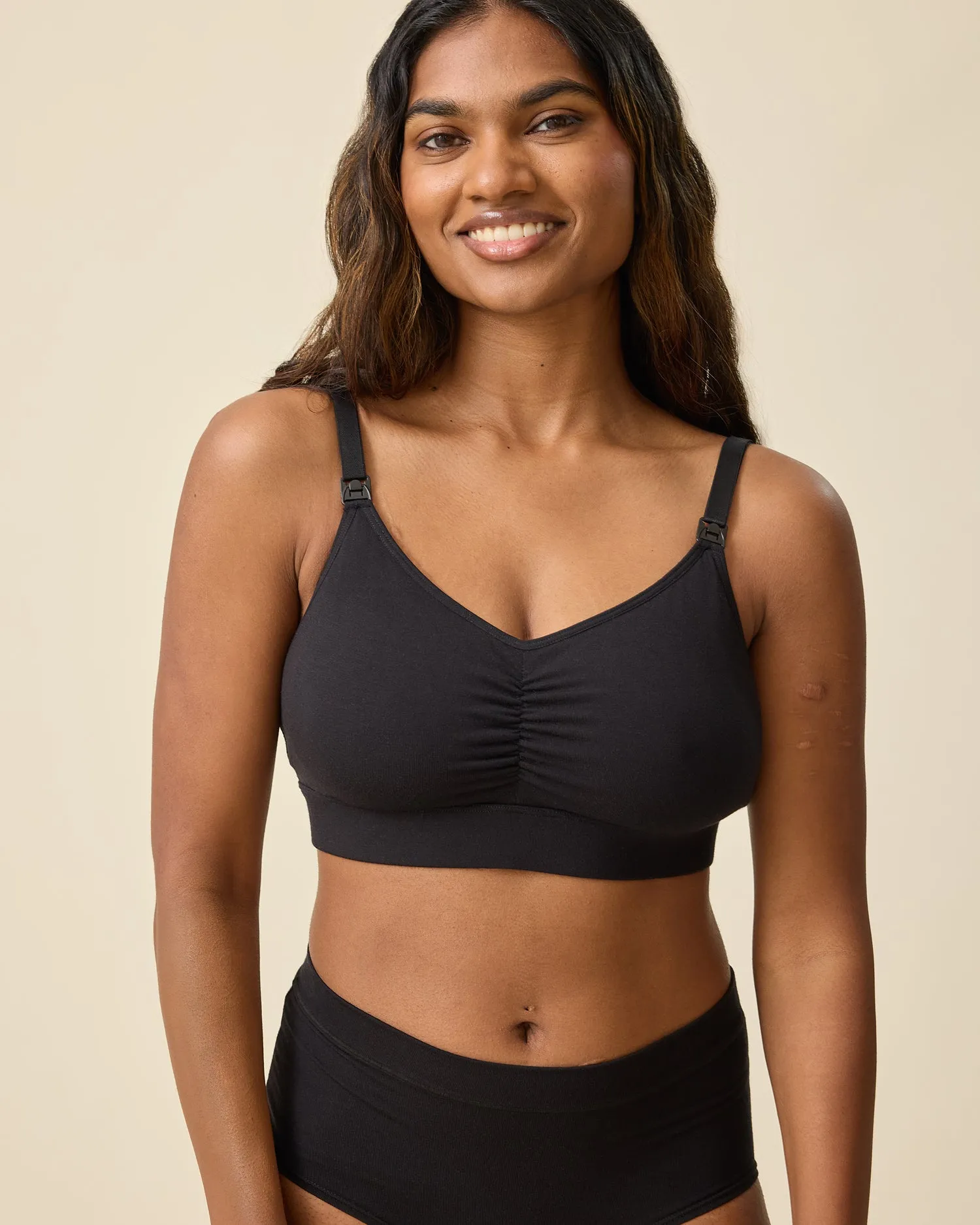 Every Stage Nursing Bra | Black sold by Storq