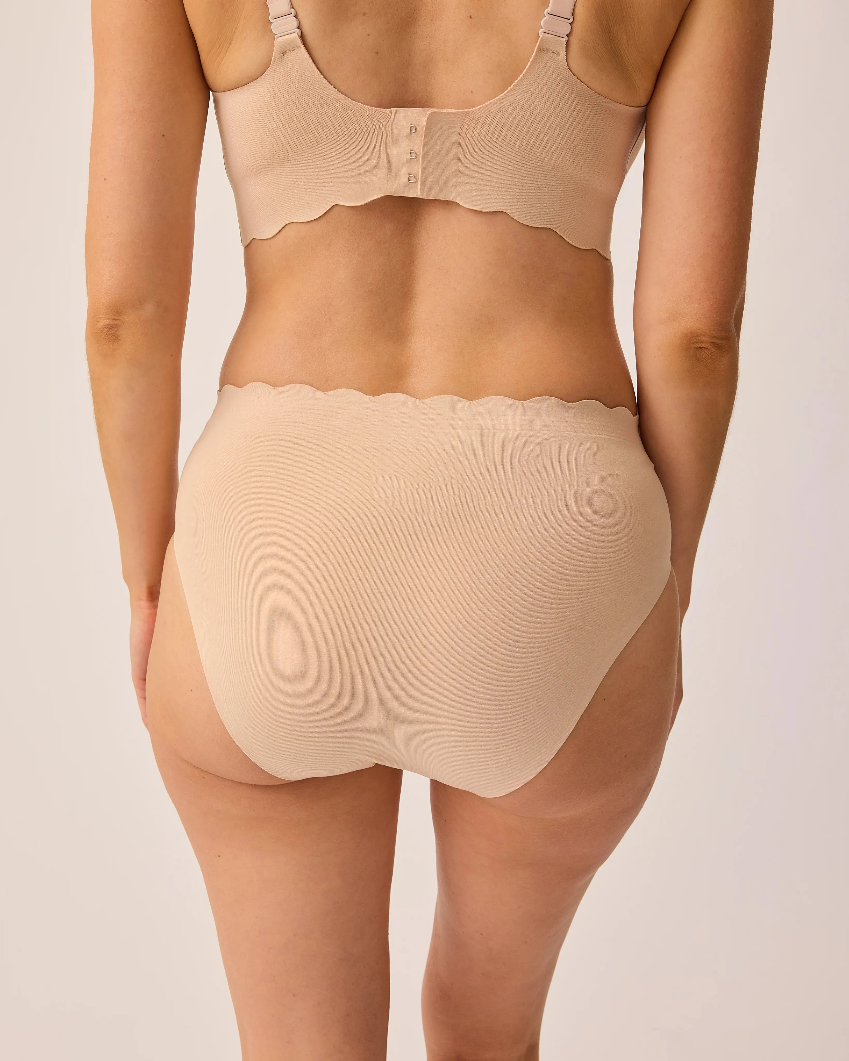 BareBond™ Cotton Maternity & Postpartum Hipster | Sand sold by Storq product image thumbnail 4