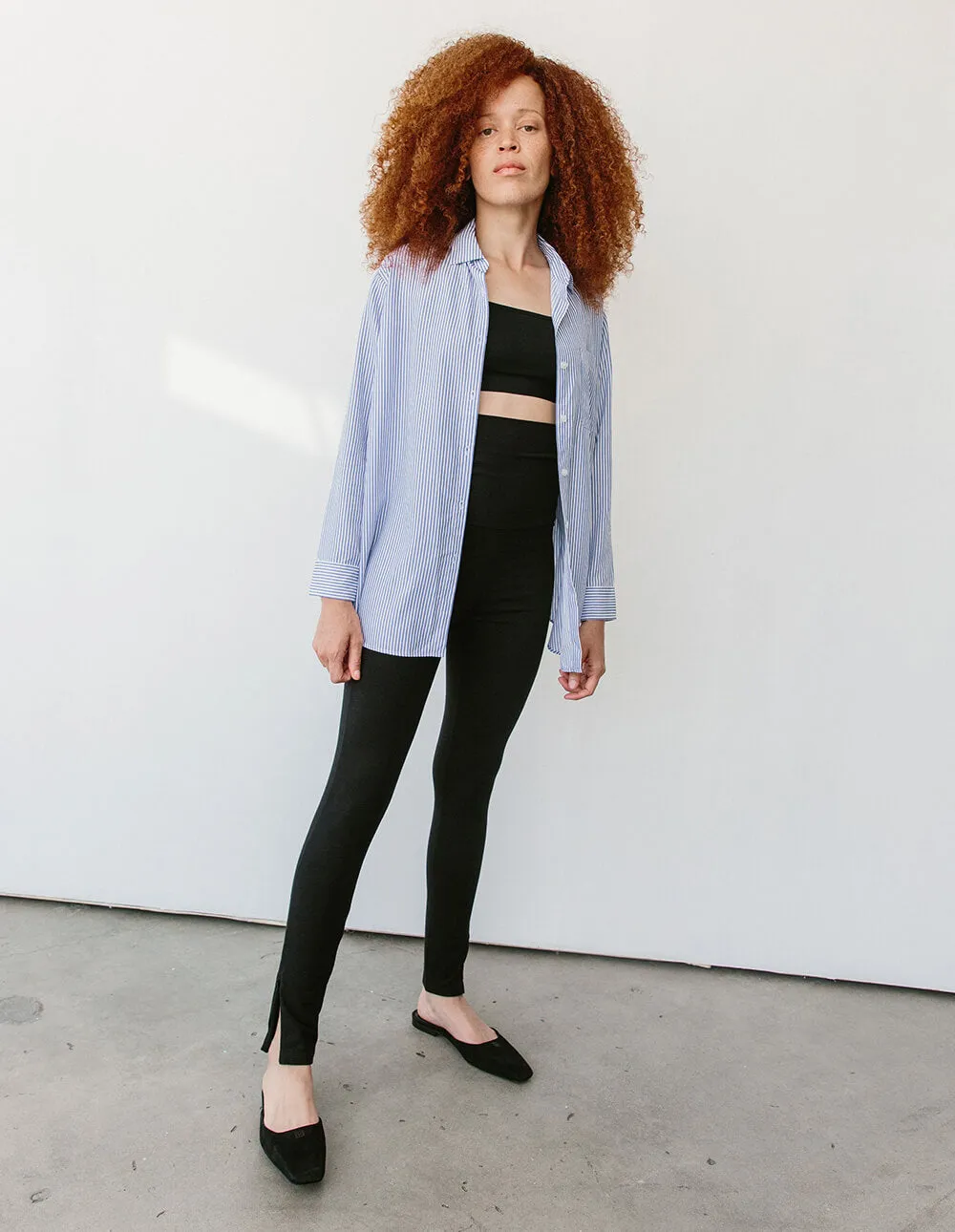 Zip Leggings - Final Sale sold by Storq product image thumbnail 2