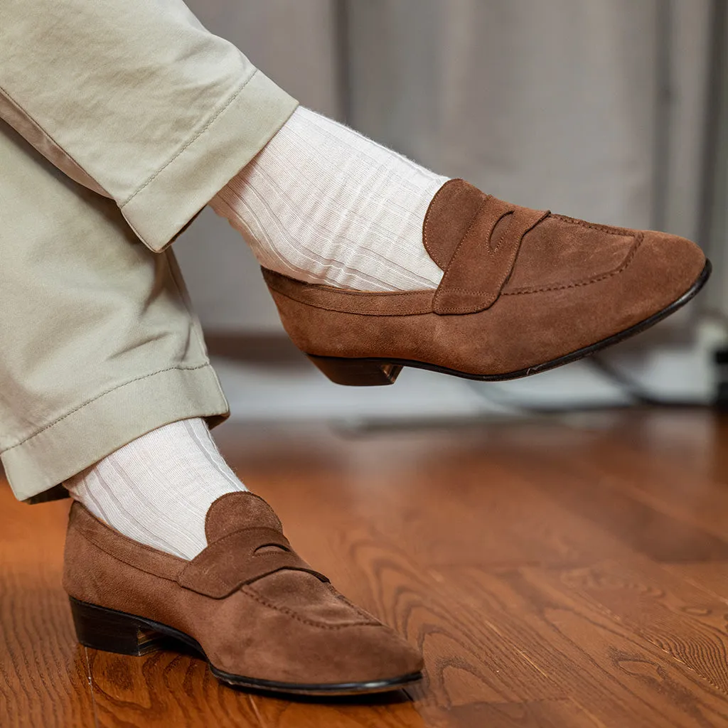Natural Merino Wool Mid Calf Dress Socks sold by Boardroom Socks product image thumbnail 5