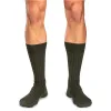 Olive Cotton Mid Calf Dress Socks sold by Boardroom Socks