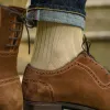 Khaki Cotton Mid Calf Dress Socks sold by Boardroom Socks