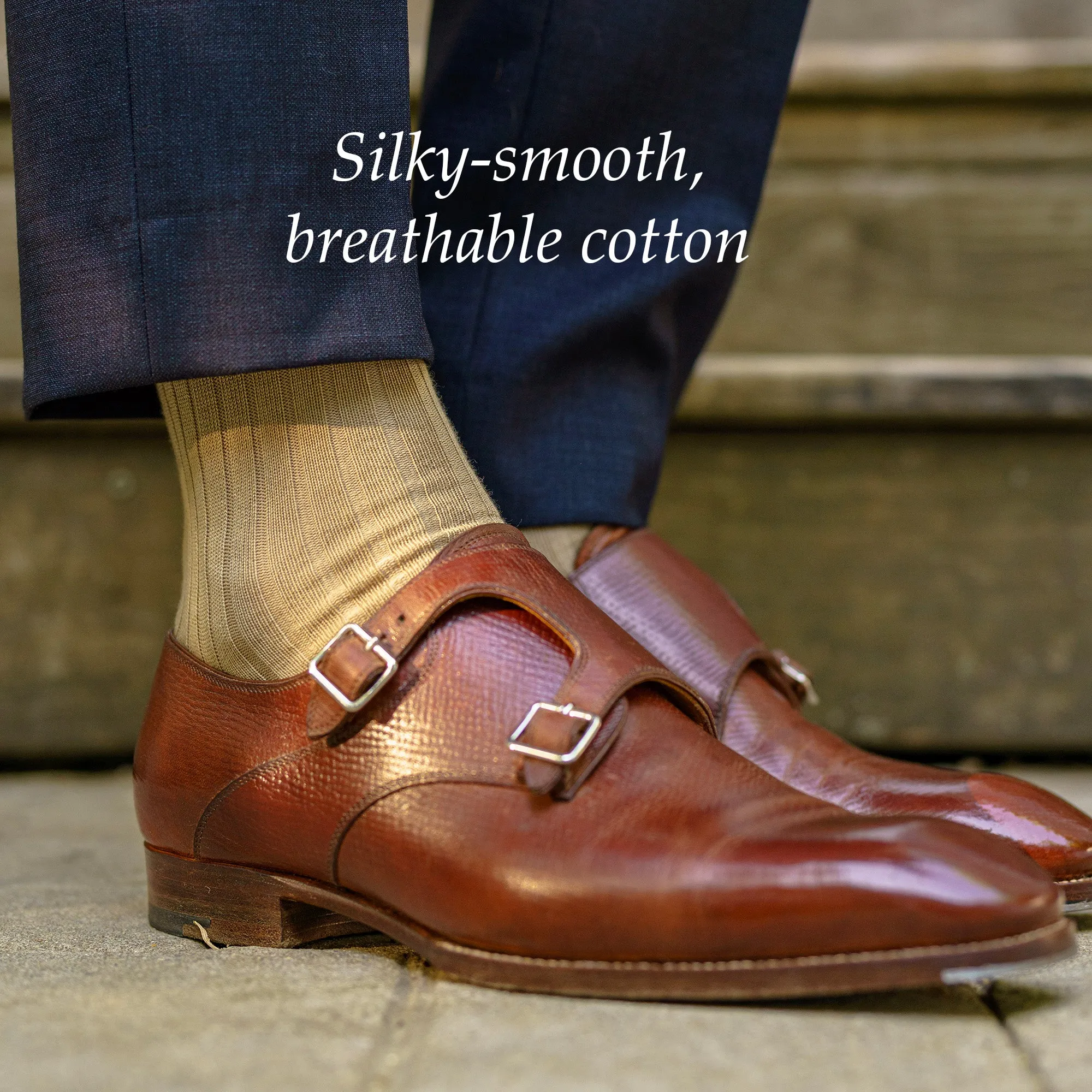 Cotton Mid-Calf Dress Socks - 6 Pair Gift Box sold by Boardroom Socks product image thumbnail 5