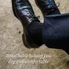 Black Merino Wool Mid Calf Dress Socks sold by Boardroom Socks