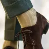 Khaki Merino Wool Over the Calf Dress Socks sold by Boardroom Socks