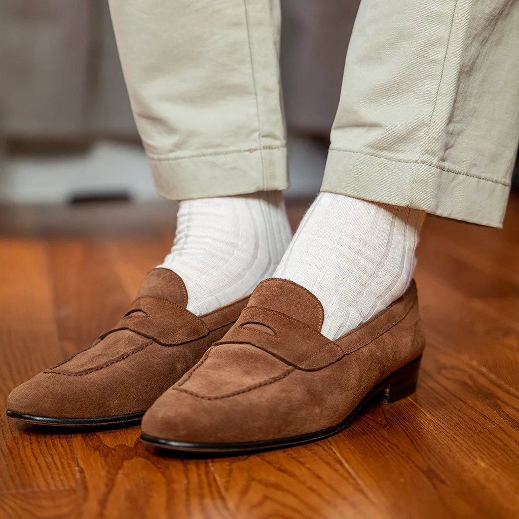 Natural Merino Wool Over the Calf Dress Socks sold by Boardroom Socks product image thumbnail 2
