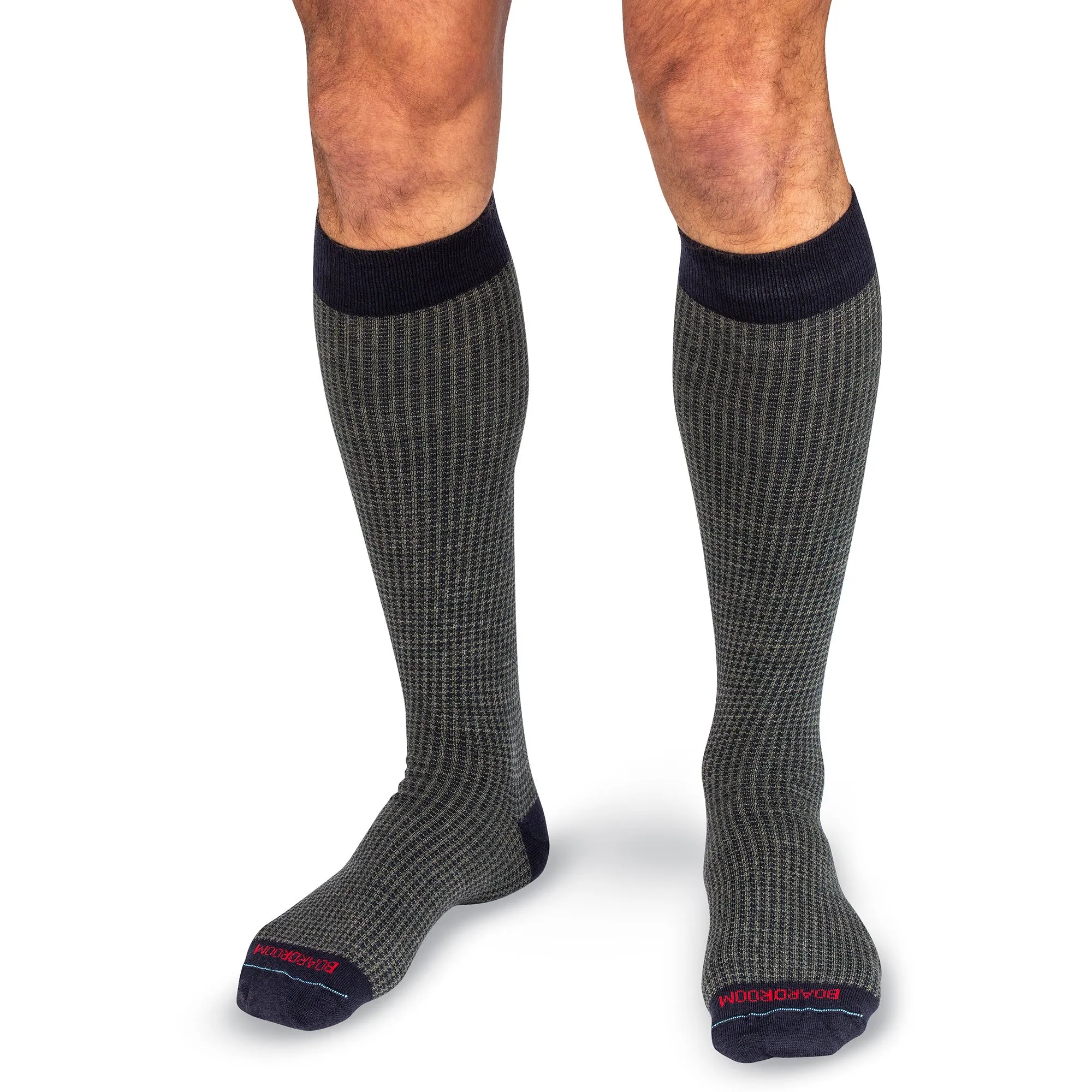 Merino Wool Over the Calf Patterned Dress Socks - 6 Pair Gift Box sold by Boardroom Socks product image thumbnail 5