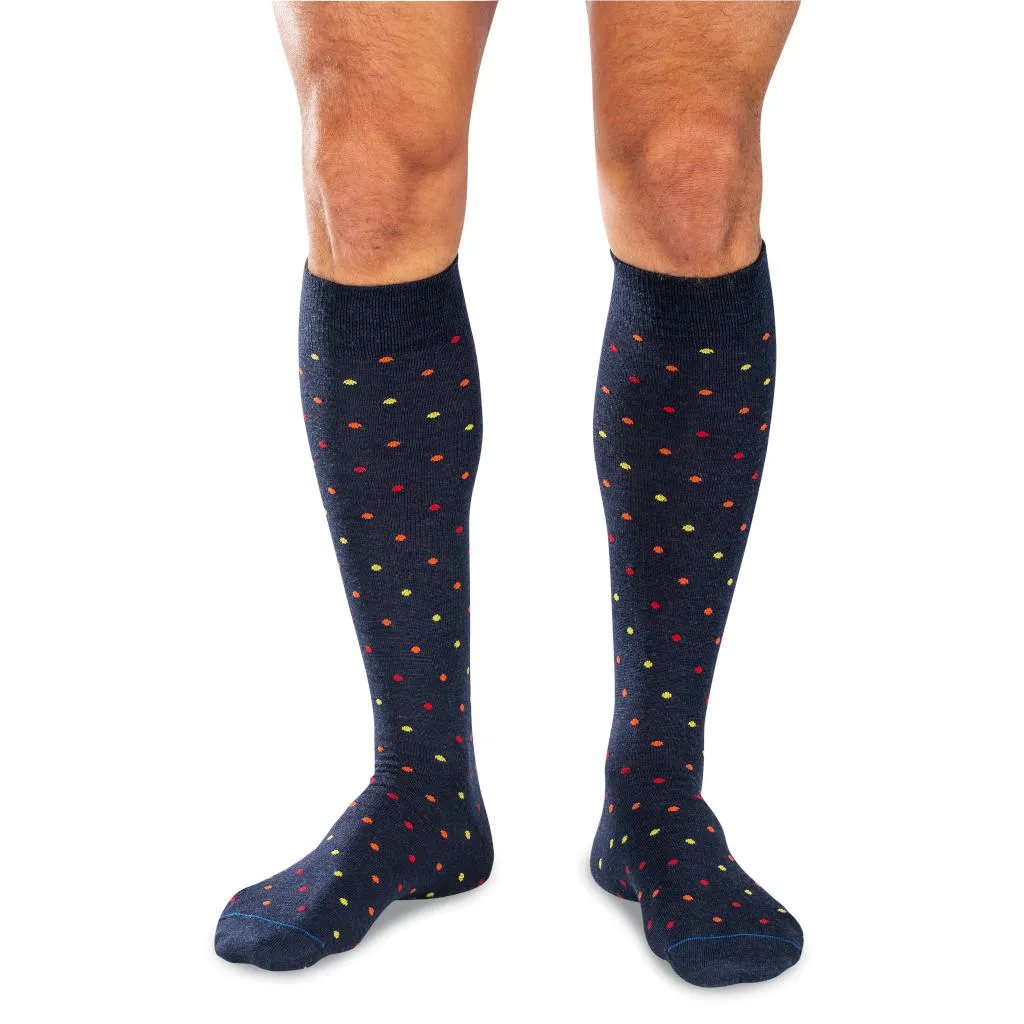 Merino Wool Over the Calf Patterned Dress Socks - 6 Pair Gift Box sold by Boardroom Socks product image thumbnail 3