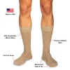 Khaki Merino Wool Mid Calf Dress Socks sold by Boardroom Socks