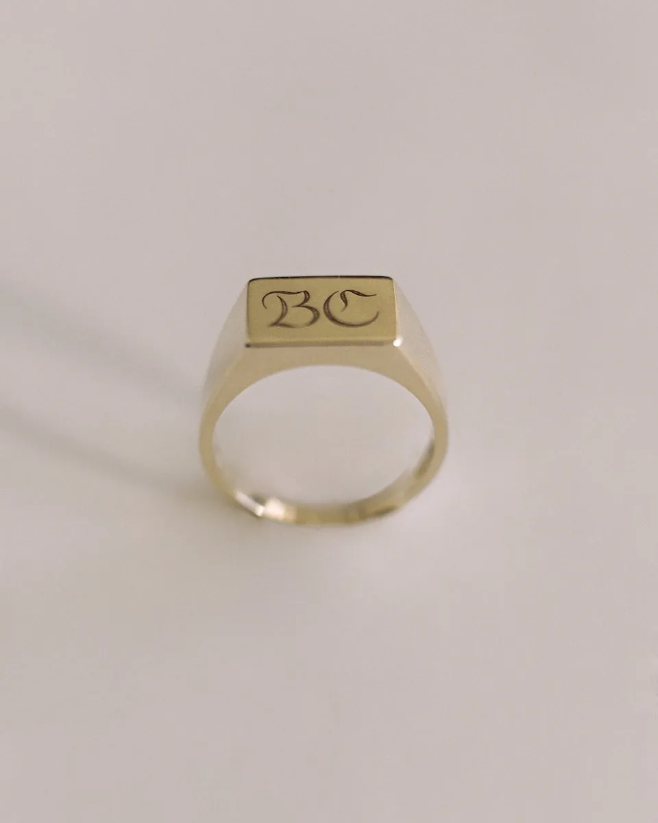 Rectangle Signet sold by J. Hannah Jewelry product image thumbnail 4
