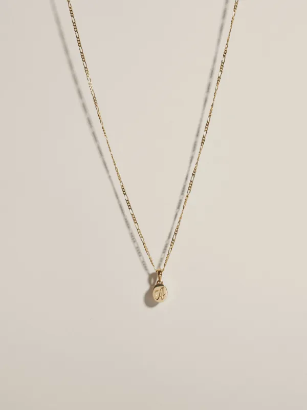 Initial Signet Pendant sold by J. Hannah Jewelry