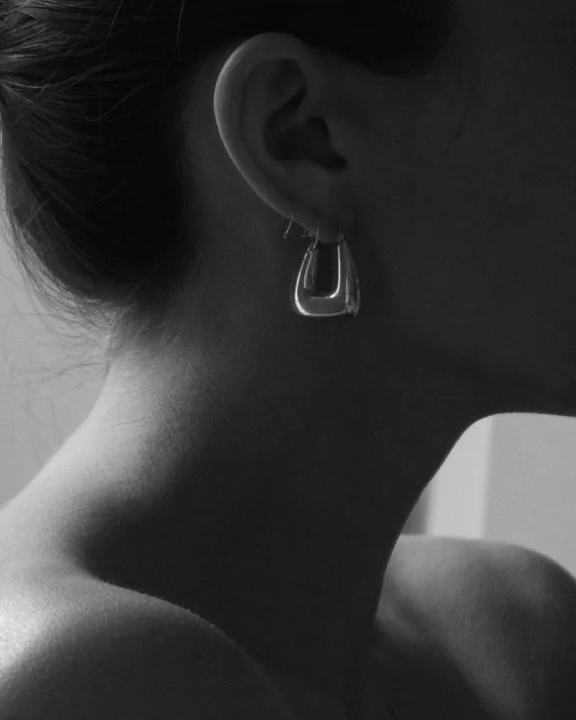 Tetra Hoops II sold by J. Hannah Jewelry