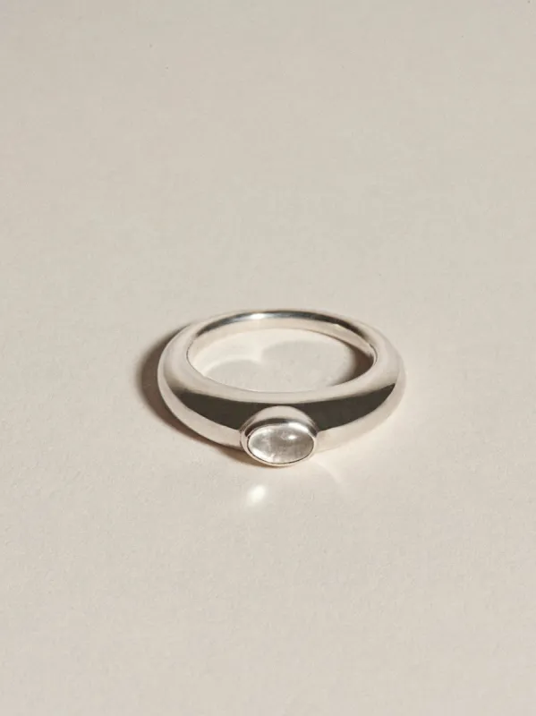 Glacé Ring I (Quartz) sold by J. Hannah Jewelry