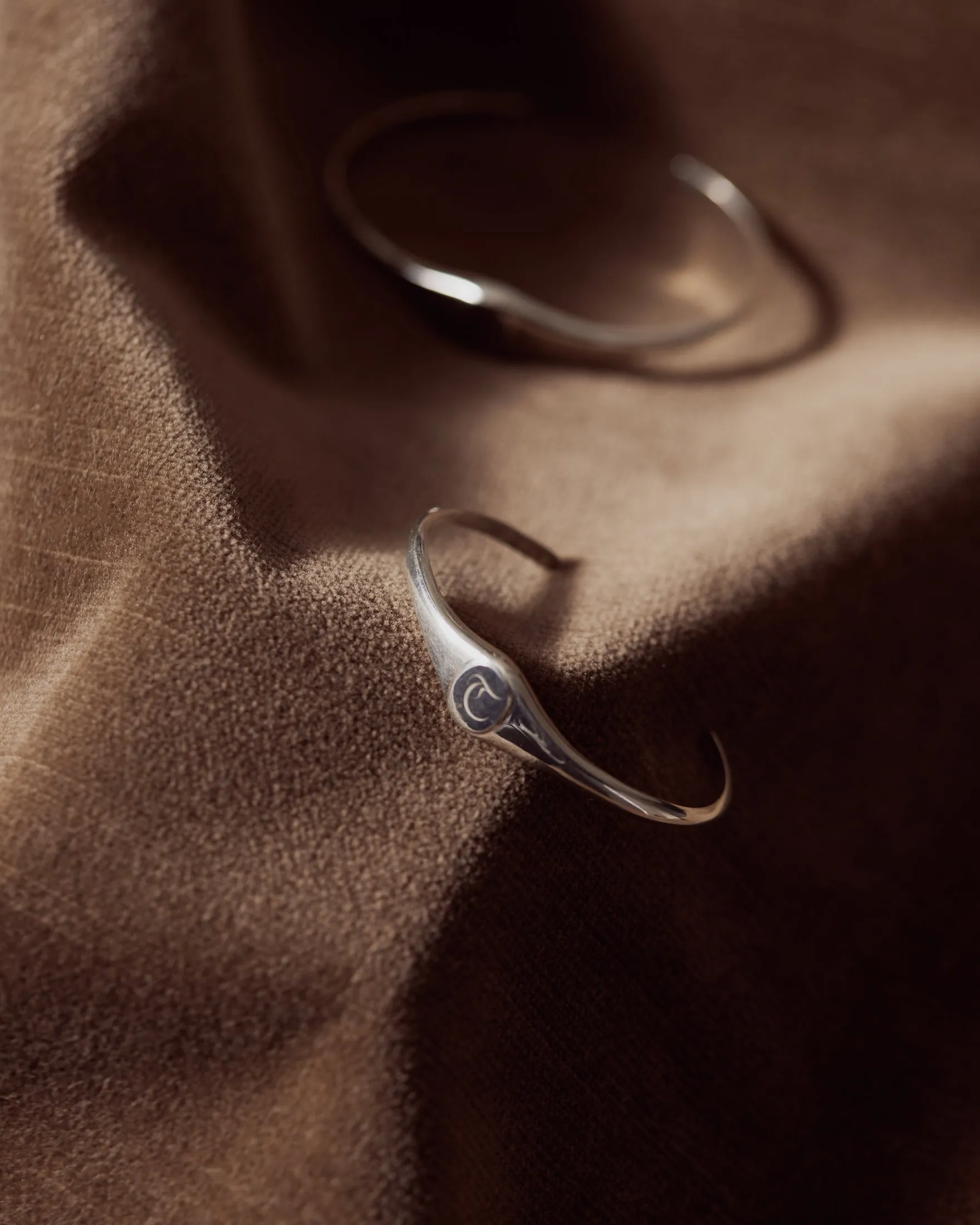 Initial Signet Cuff sold by J. Hannah Jewelry product image thumbnail 5