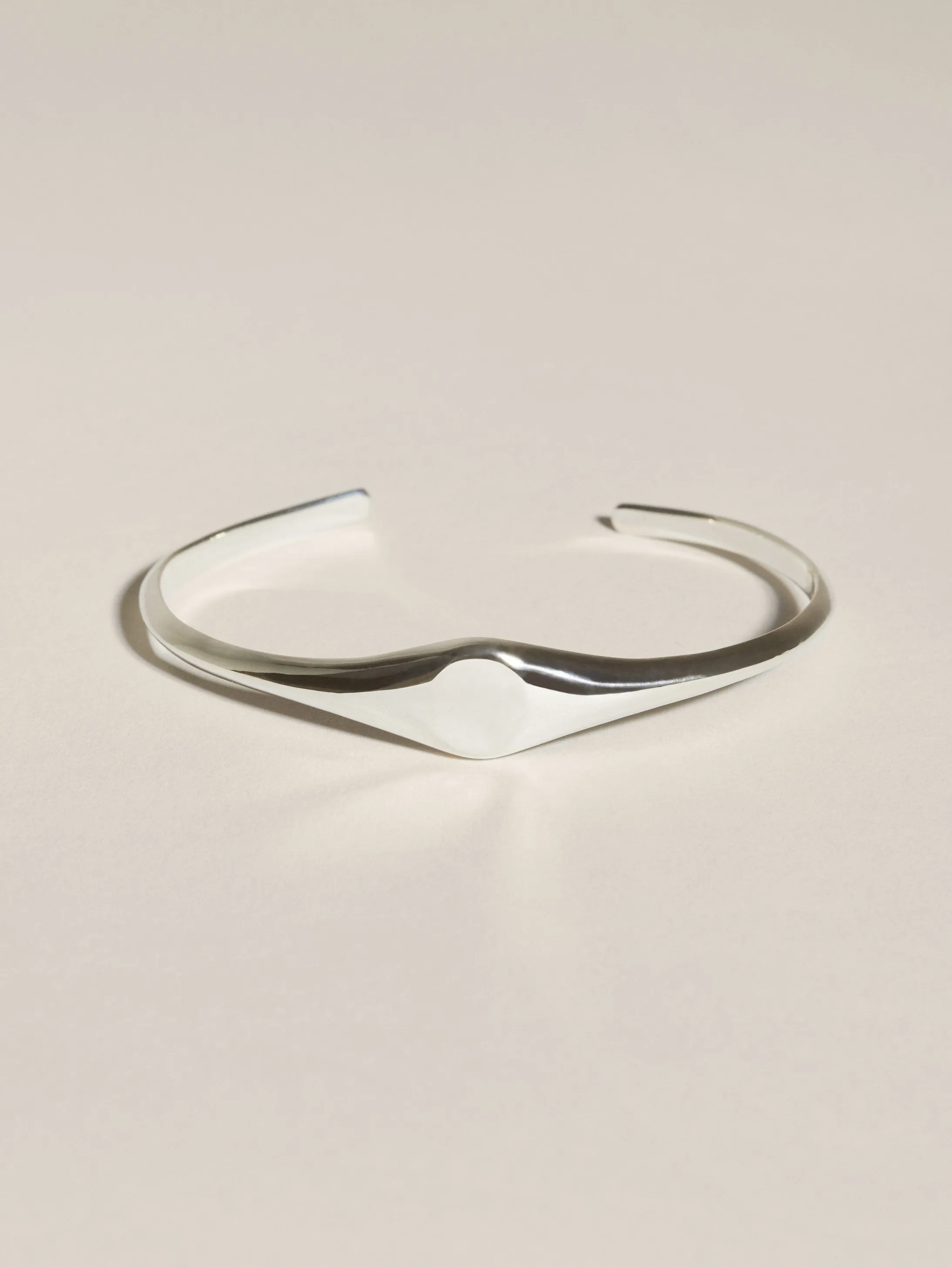 Initial Signet Cuff sold by J. Hannah Jewelry product image thumbnail 4