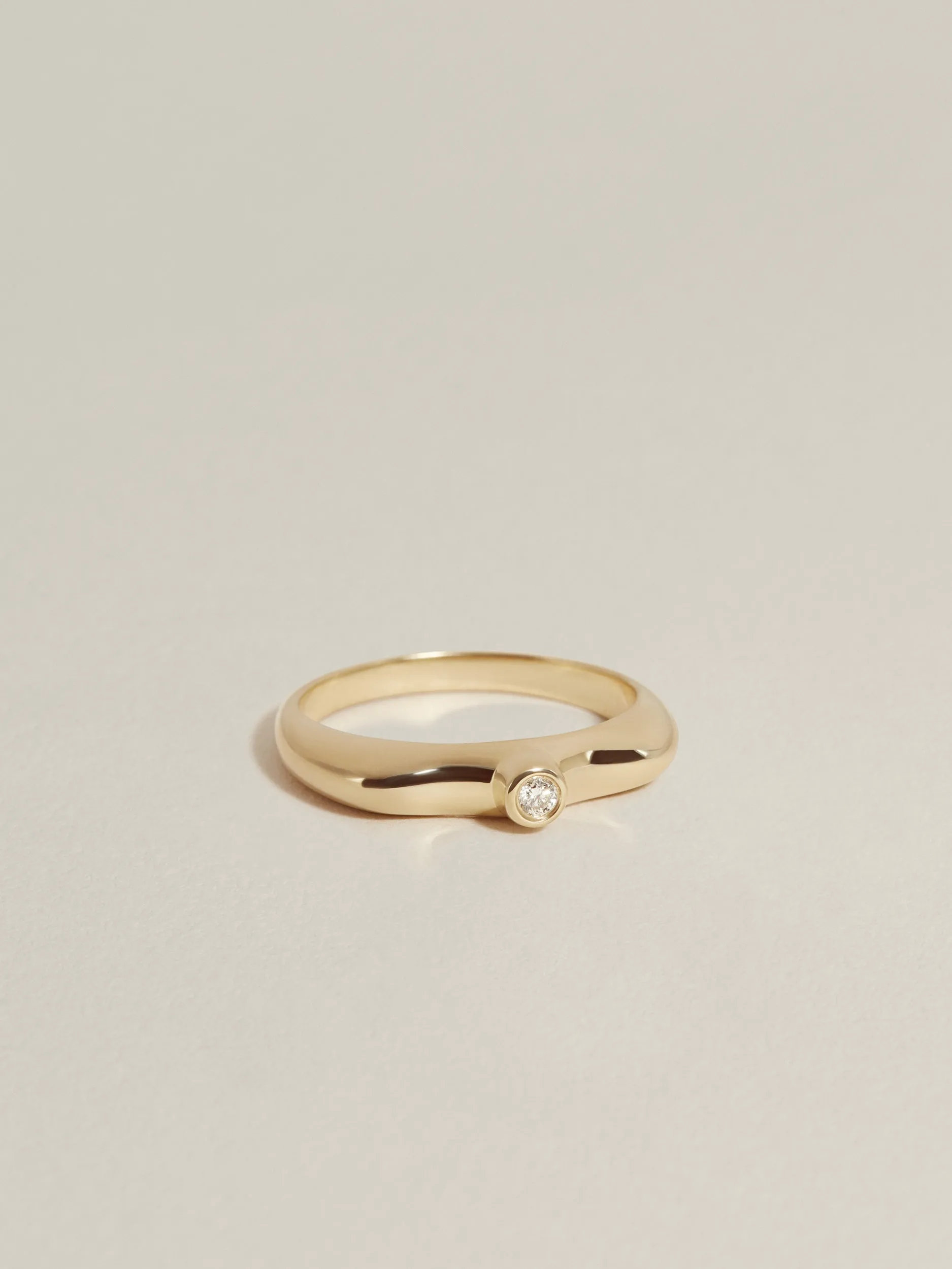 Stirrup Ring (Diamond) sold by J. Hannah Jewelry product image thumbnail 2