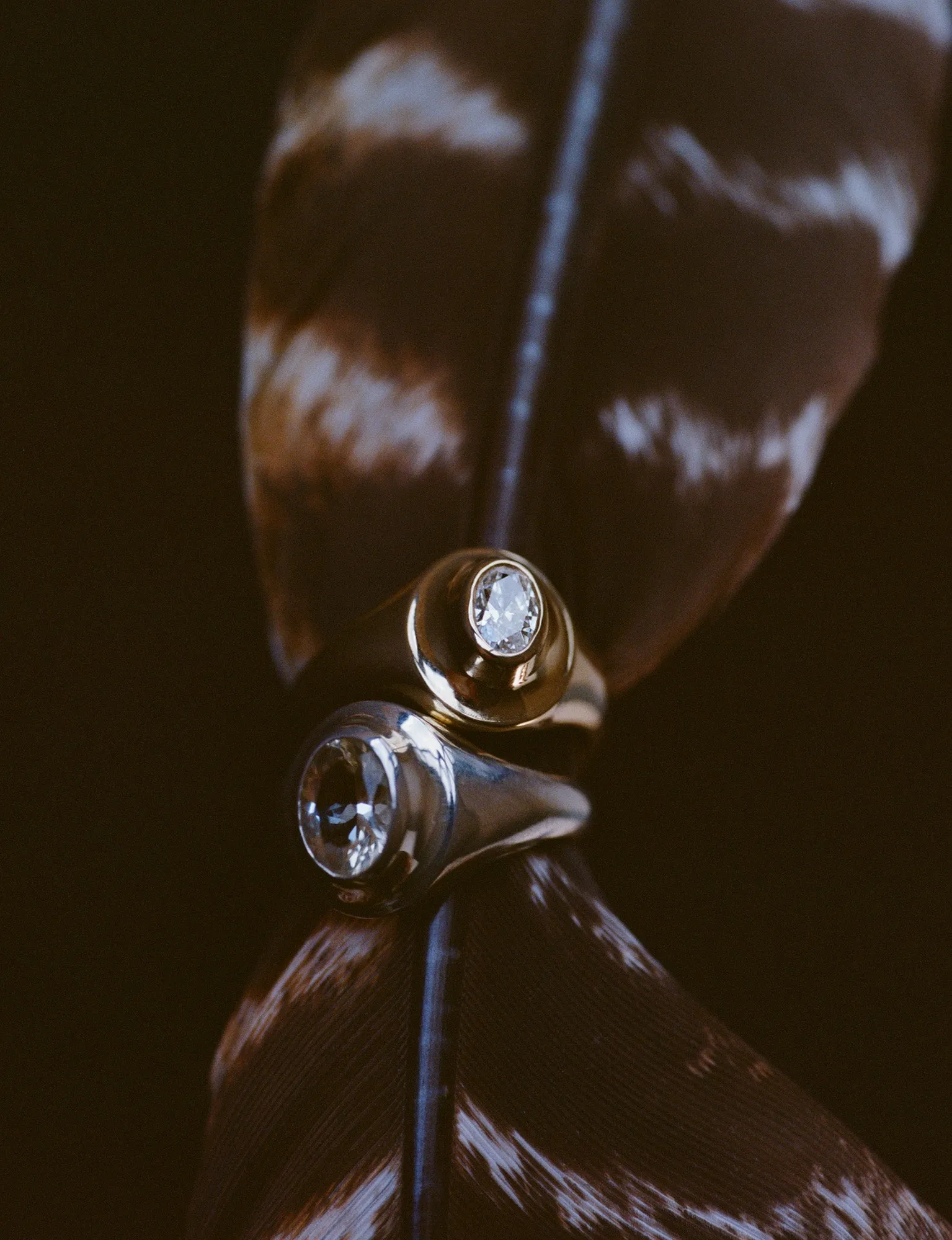 Diamond Signet sold by J. Hannah Jewelry product image thumbnail 4