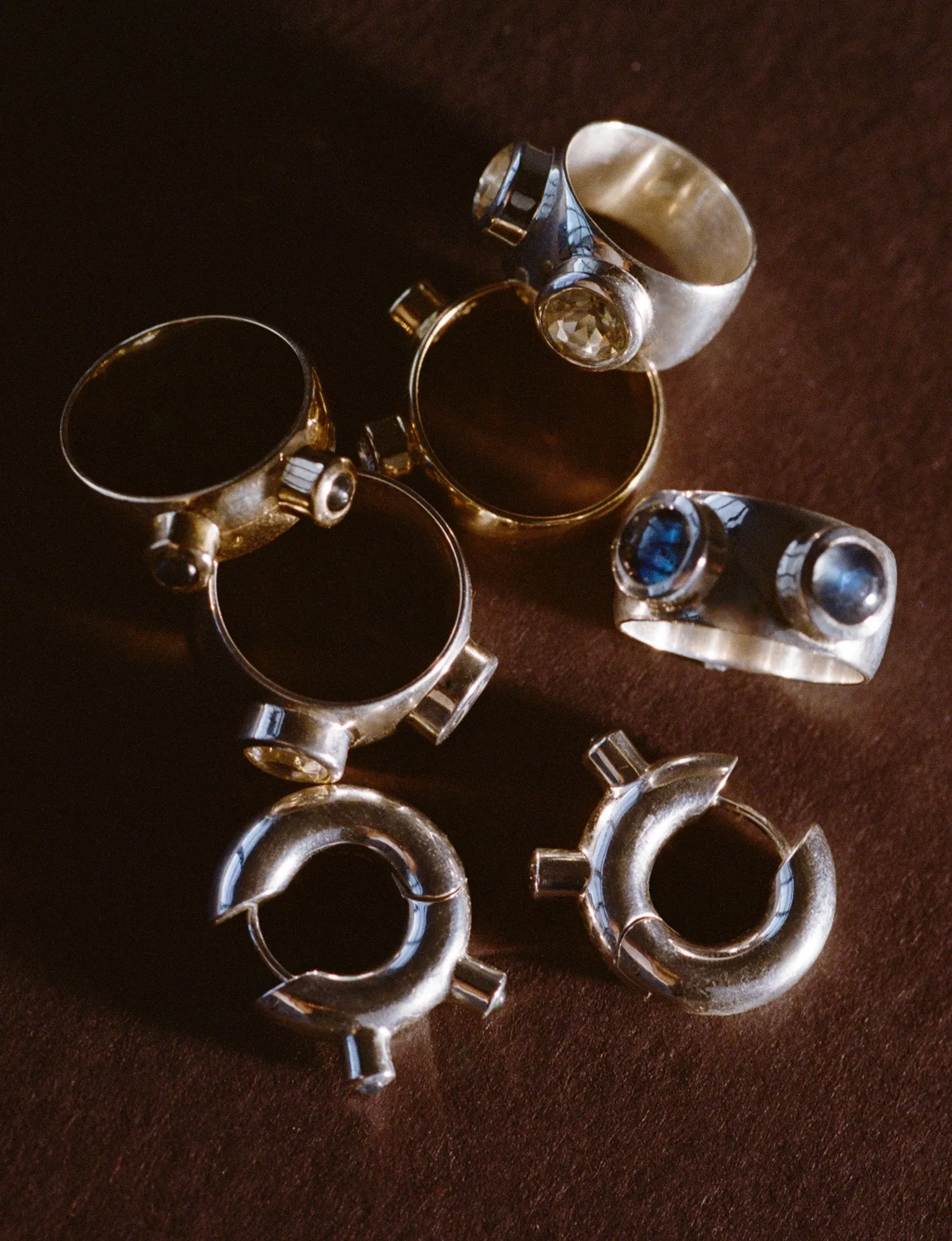 Martian Ring II (Sapphire) sold by J. Hannah Jewelry product image thumbnail 5