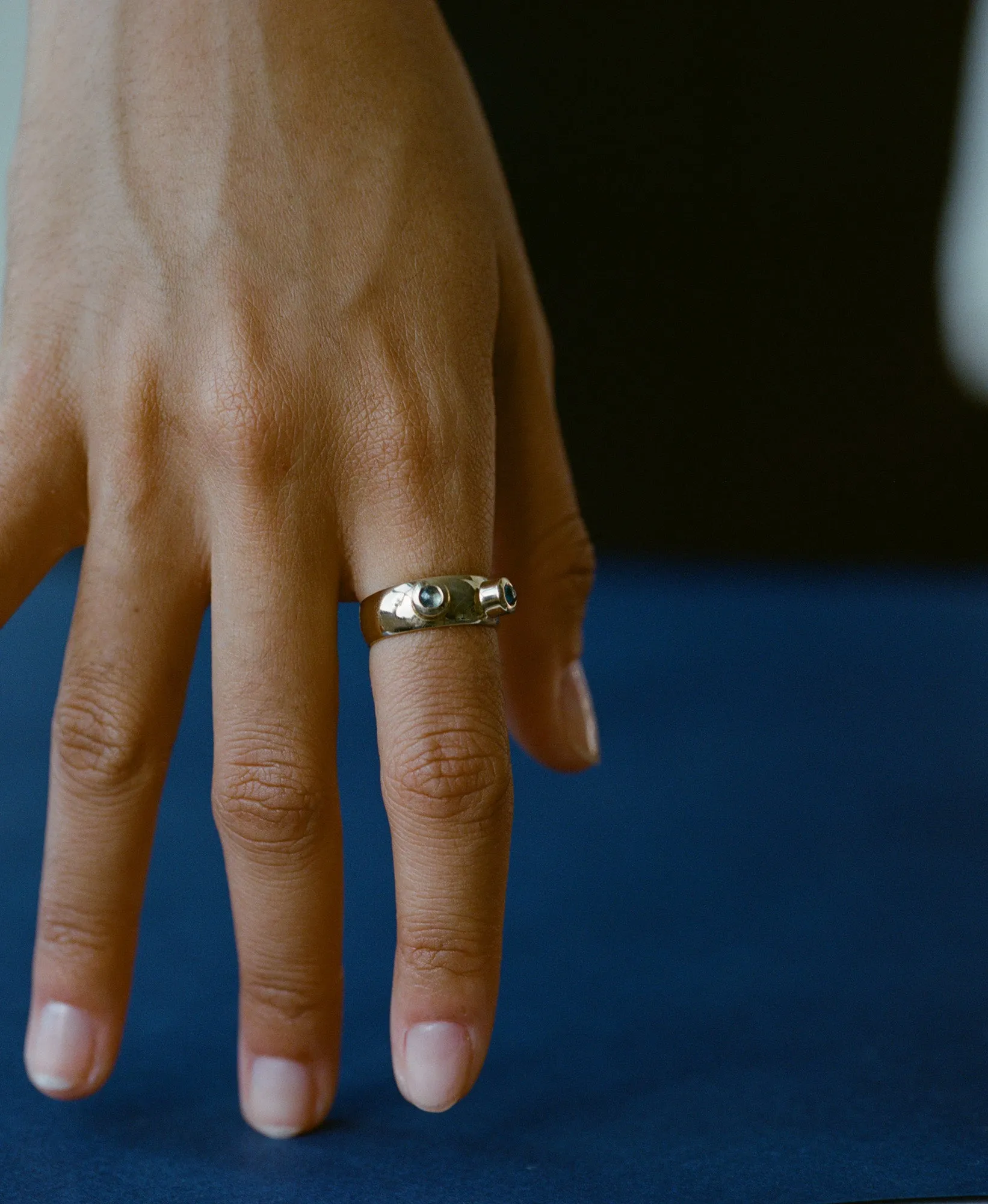 Martian Ring I (Sapphire) sold by J. Hannah Jewelry product image thumbnail 2