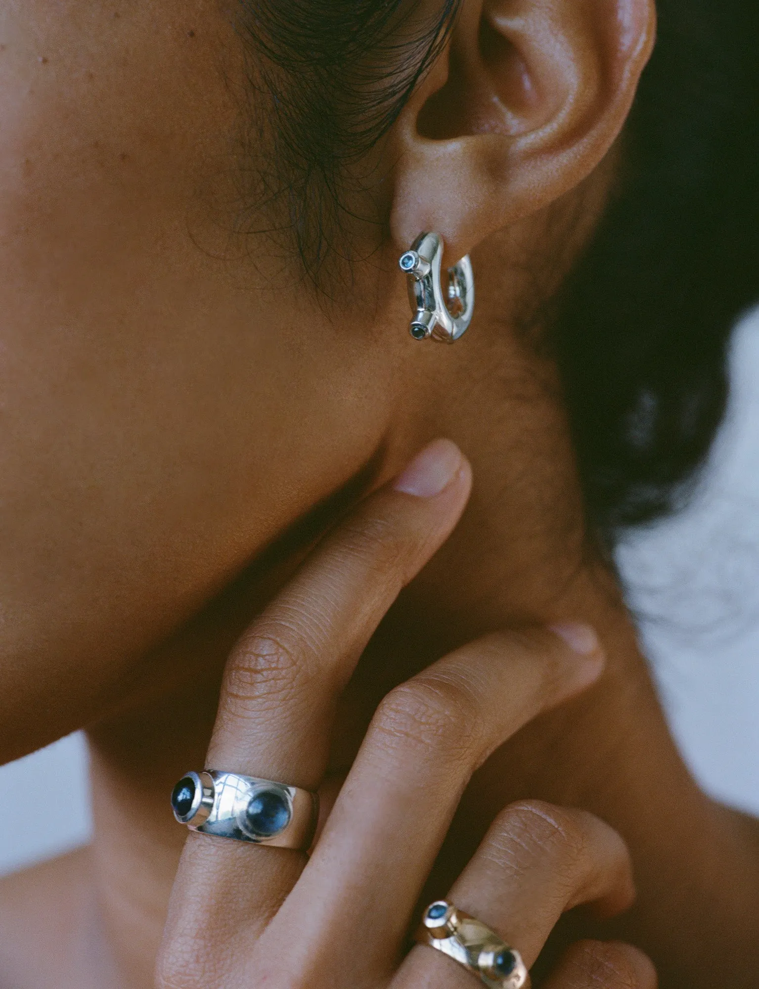 Martian Ring I (Sapphire) sold by J. Hannah Jewelry product image thumbnail 5