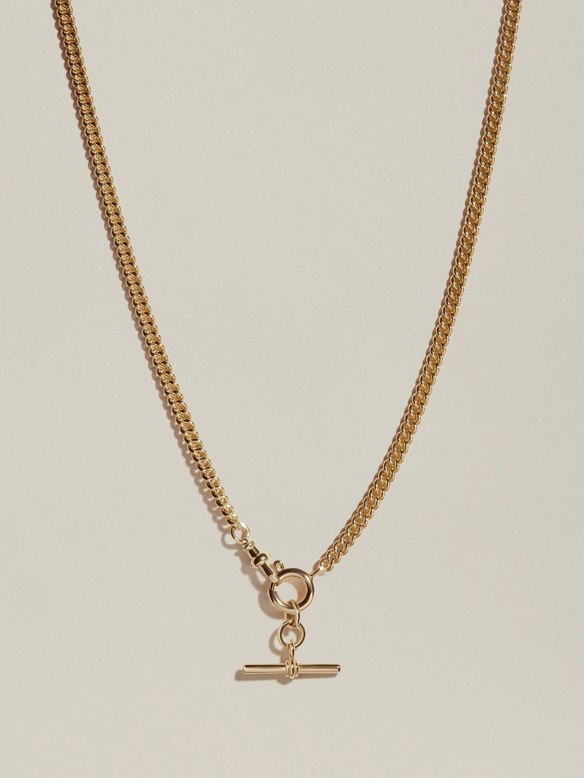 JH Charm Chain (w/ T-Bar) sold by J. Hannah Jewelry