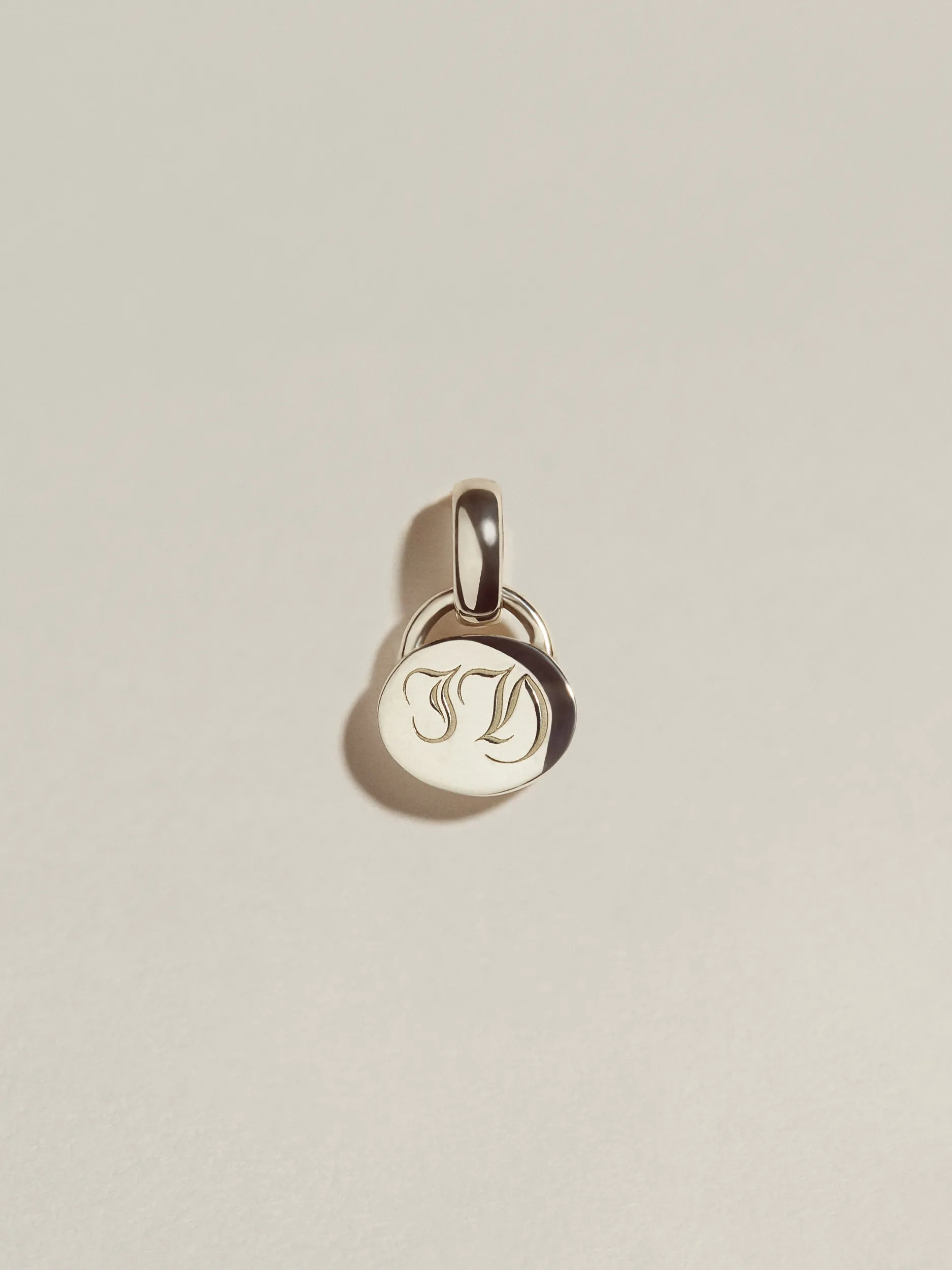 East West Signet Pendant sold by J. Hannah Jewelry