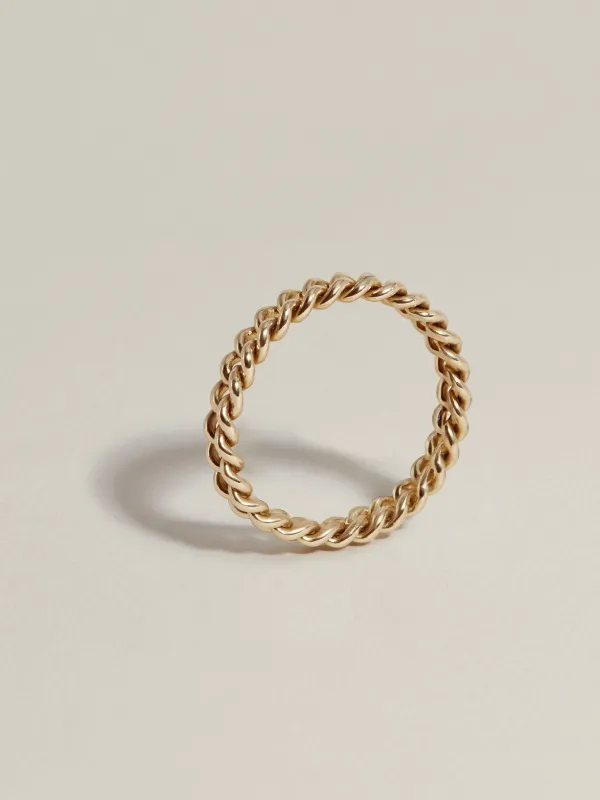 Curb Chain Ring sold by J. Hannah Jewelry