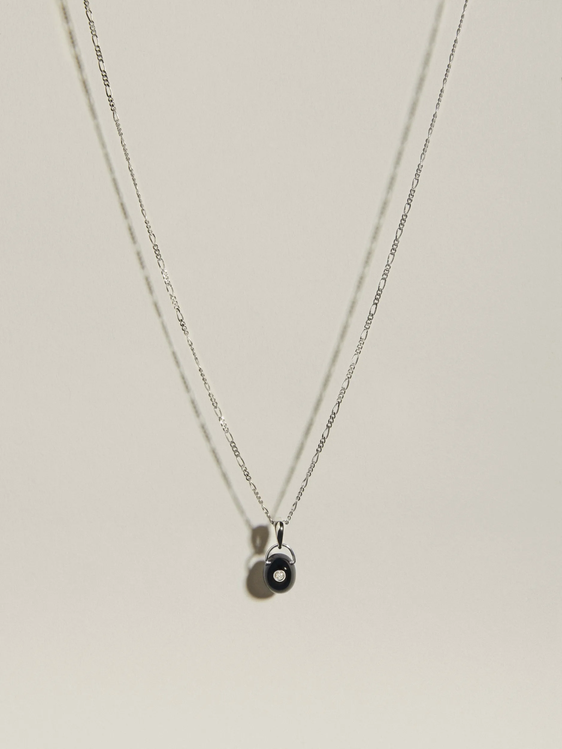 The Gem Drop Pendant (Onyx) sold by J. Hannah Jewelry product image thumbnail 3