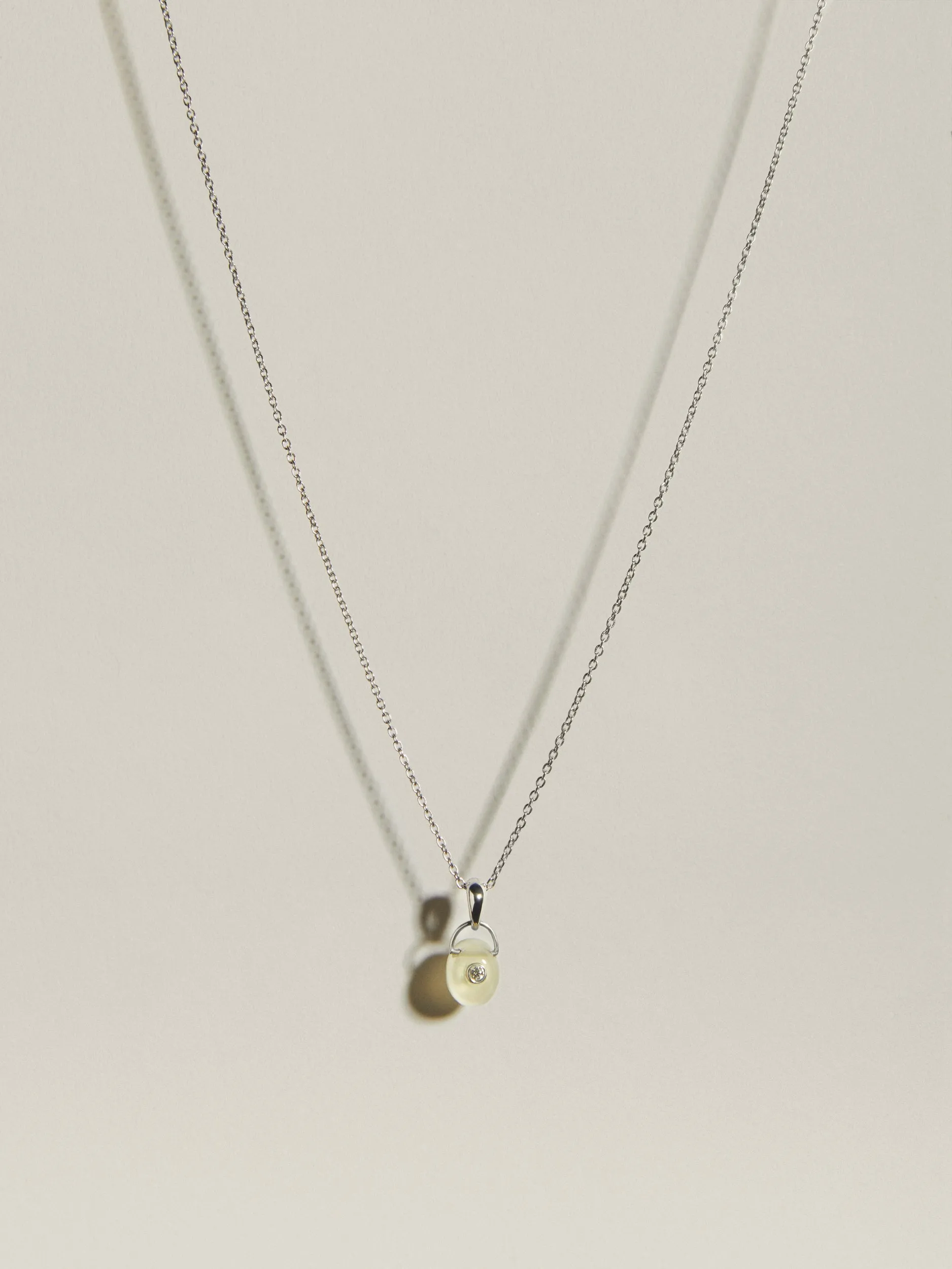 The Gem Drop Pendant (Lemon Beryl) sold by J. Hannah Jewelry product image thumbnail 5