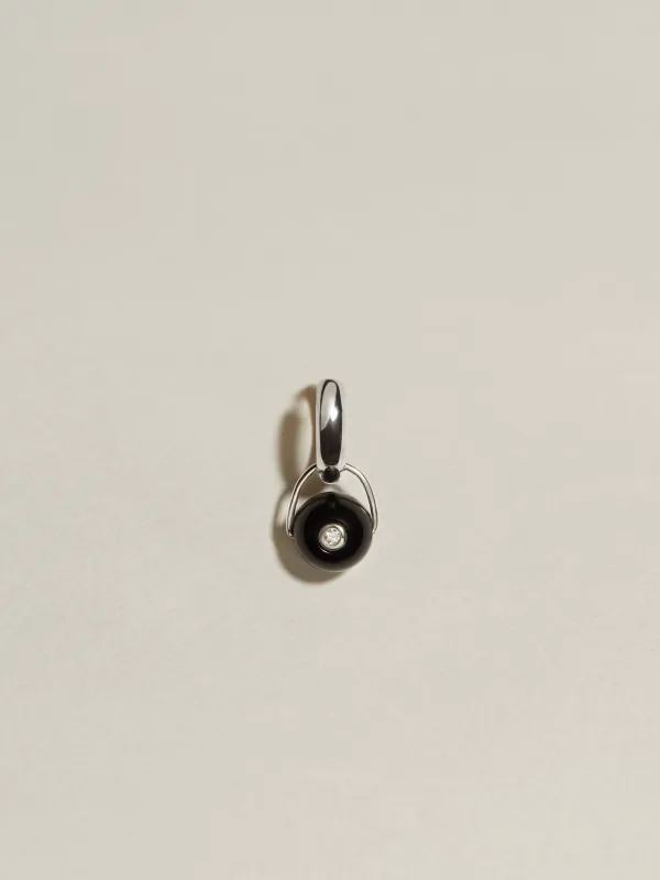 The Gem Drop Earring (Onyx) sold by J. Hannah Jewelry