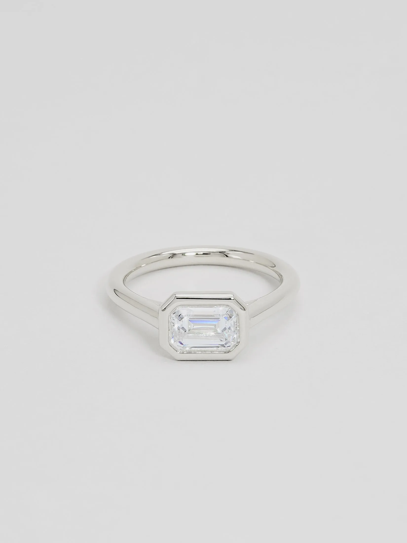 Dahlia (Emerald Cut) sold by J. Hannah Jewelry product image thumbnail 3