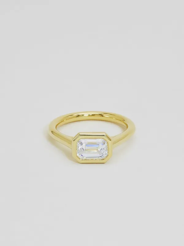 Dahlia (Emerald Cut) made by J. Hannah Jewelry