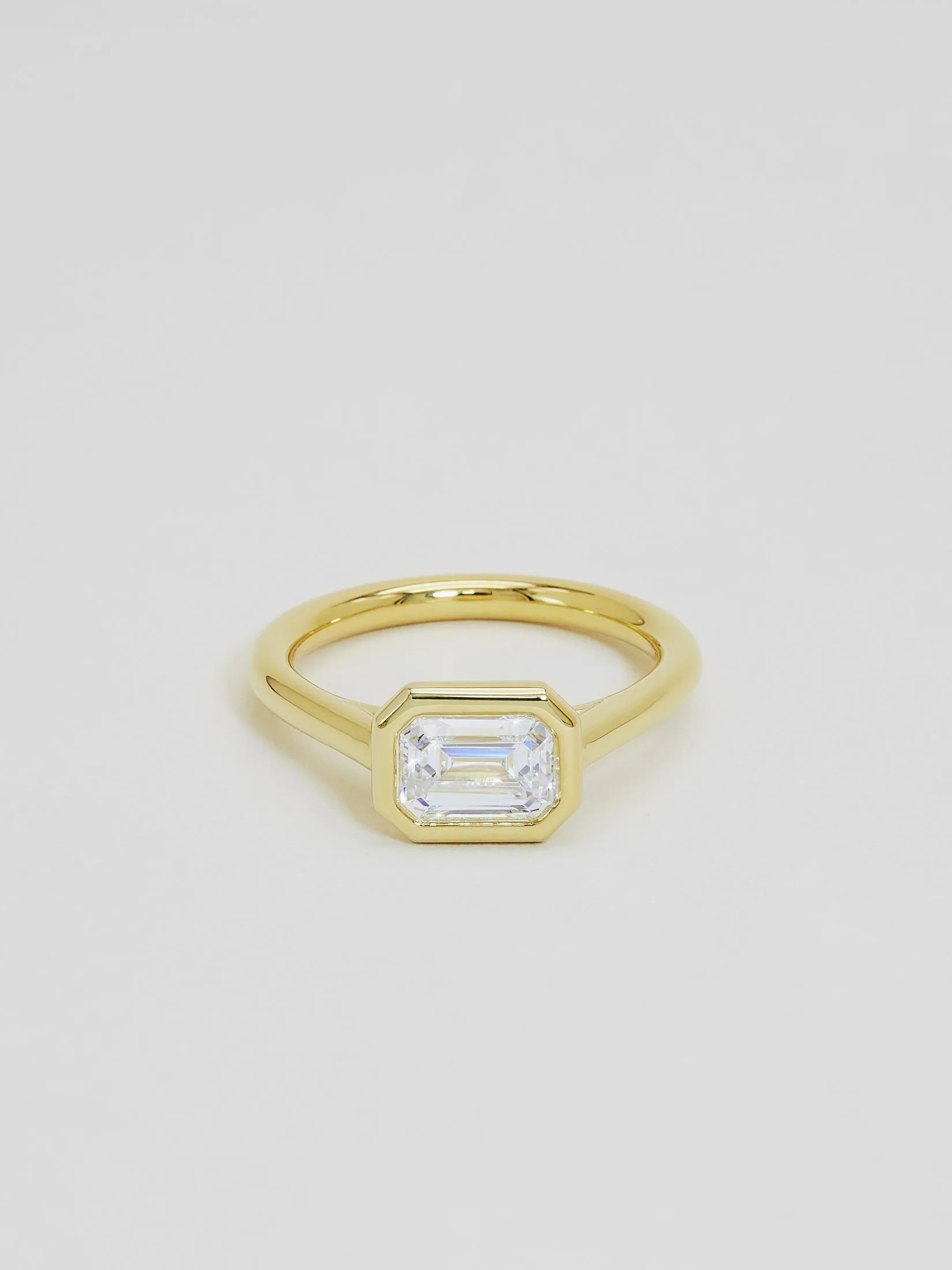 Dahlia (Emerald Cut) sold by J. Hannah Jewelry