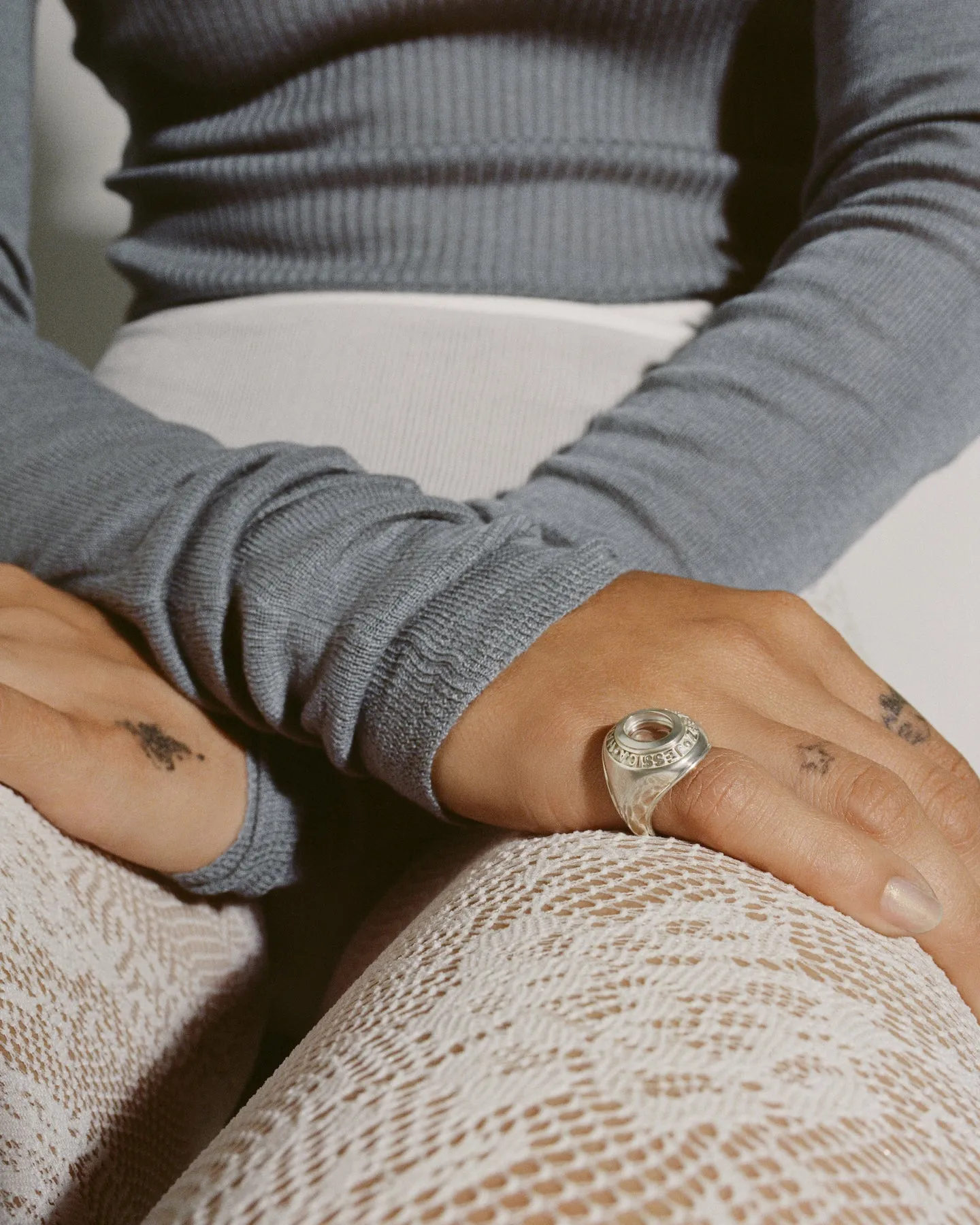 Intaglio Class Ring (personalized) sold by J. Hannah Jewelry product image thumbnail 2