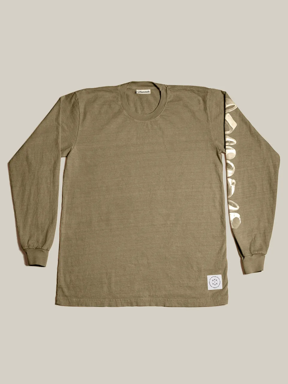 Long Sleeve Signet Tee (Compost) sold by J. Hannah Jewelry product image thumbnail 2