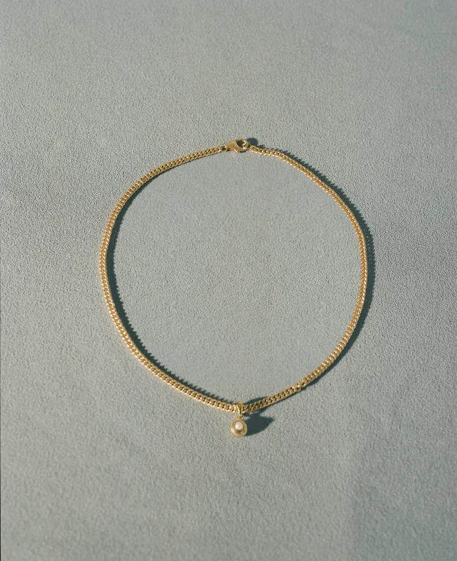 Pearl Form Pendant made by J. Hannah Jewelry