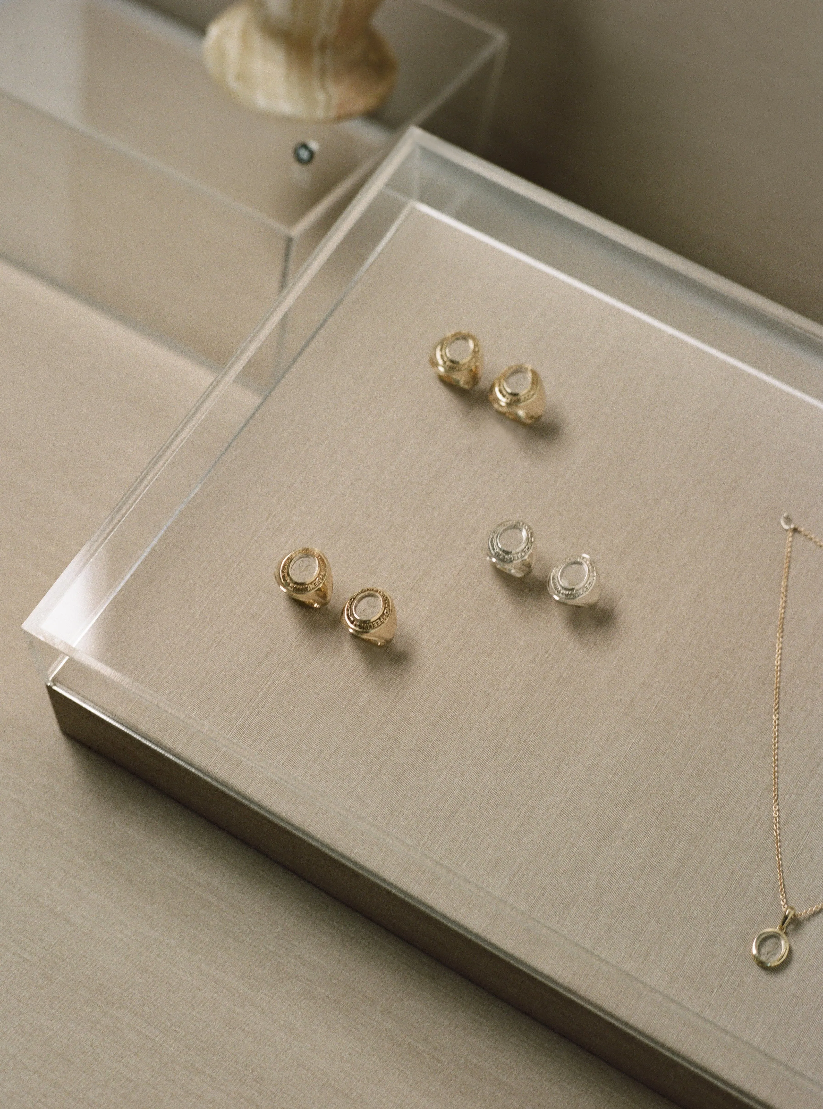 Class Ring Earth (Magnolia) sold by J. Hannah Jewelry product image thumbnail 5