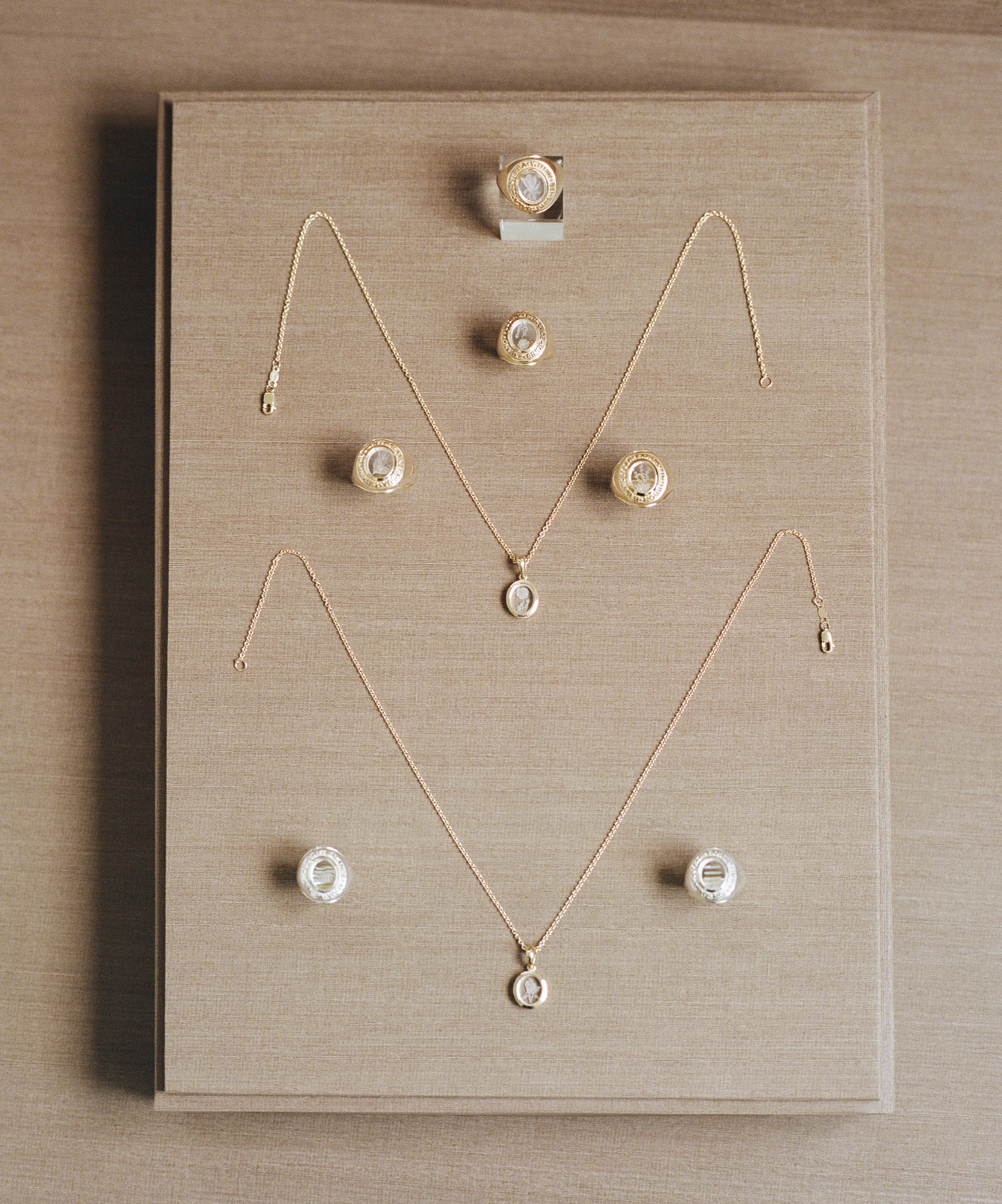 Class Ring Water (Calla Lily) sold by J. Hannah Jewelry product image thumbnail 5