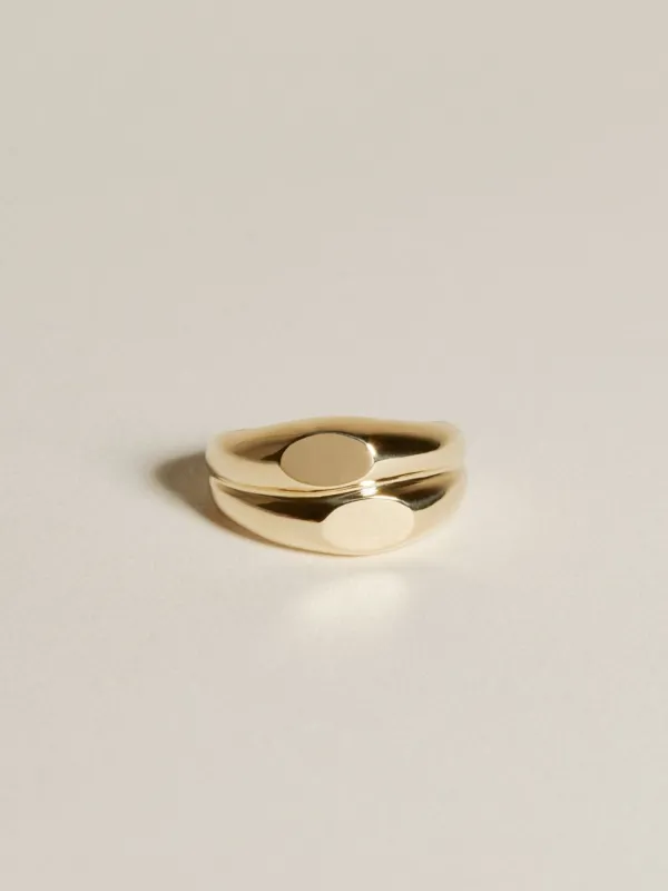 Duo Face Signet sold by J. Hannah Jewelry