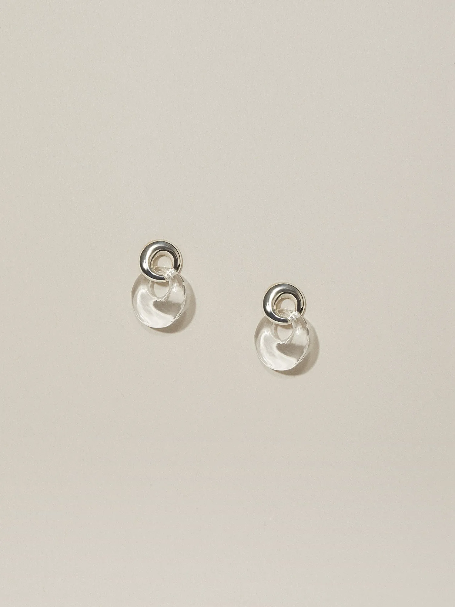 Duet Earrings (Quartz) sold by J. Hannah Jewelry