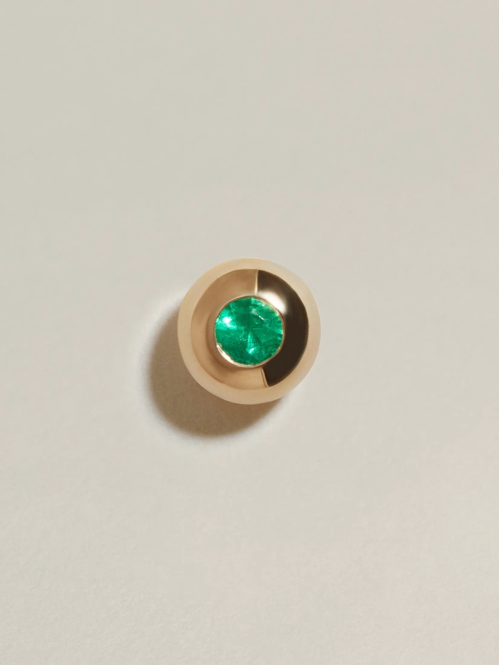 Emerald Form Stud sold by J. Hannah Jewelry product image thumbnail 2