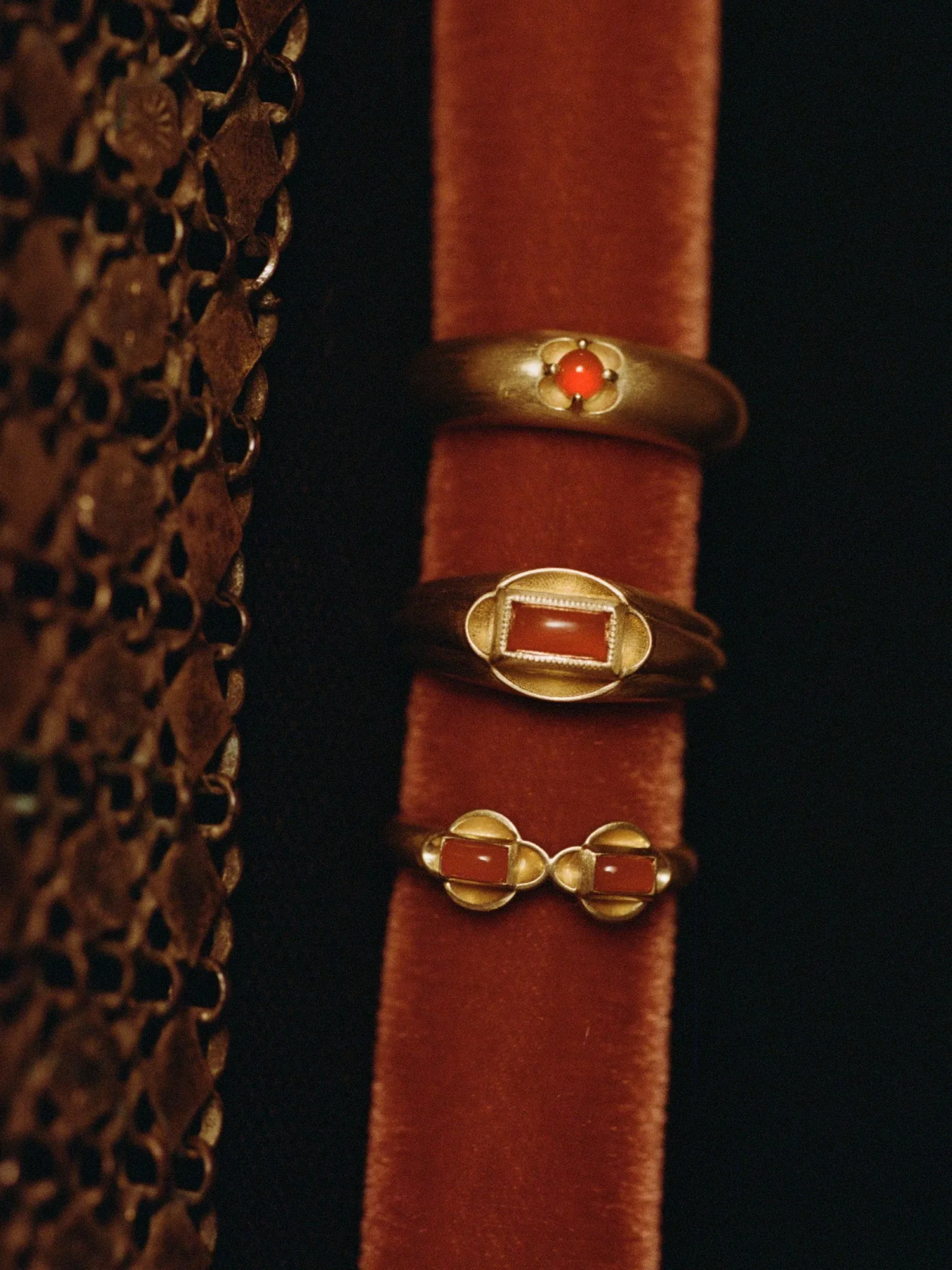 Devotion Ring I (Carnelian) sold by J. Hannah Jewelry product image thumbnail 2